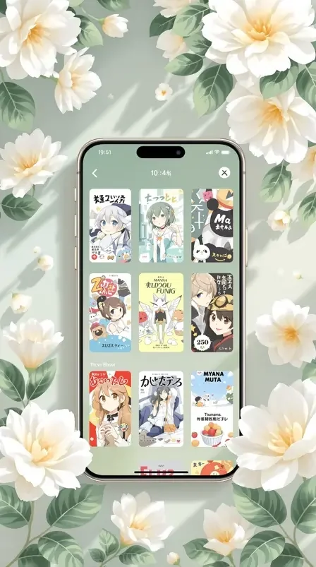 鬼父日漫 APP 界面预览